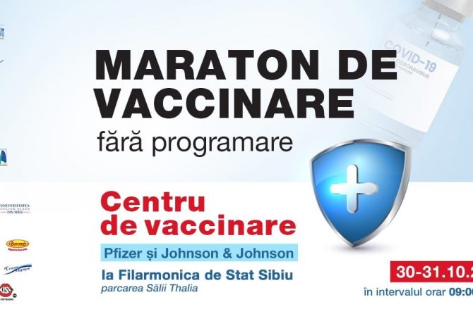 Echipa Spitalului de Pneumoftiziologie, prezentă la Maratonul de Vaccinare de la Sala Thalia