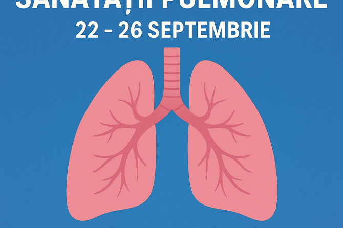 Spitalul de Pneumoftiziologie Sibiu marchează Ziua Mondială a Plămânilor prin Săptămâna de conștientizare a sănătății pulmonare
