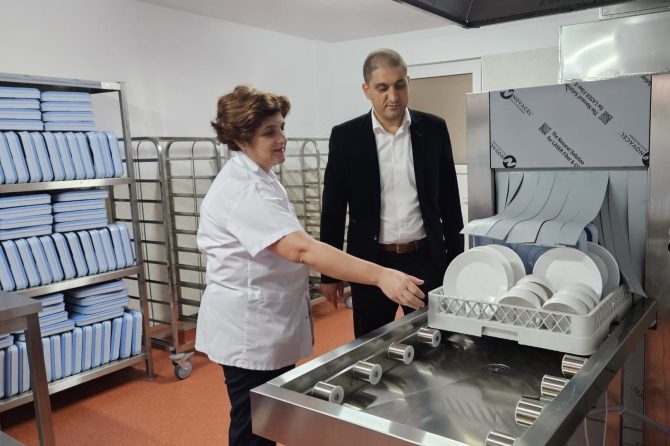 Sistem modern de servire a mesei pentru pacienții Spitalului de Pneumoftiziologie Sibiu